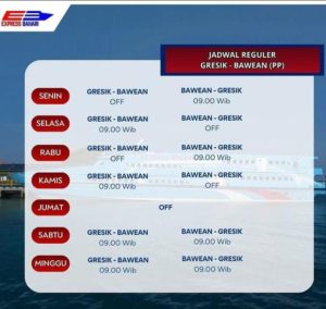 Jadwal Kapal Bawean Gresik Terbaru 2025