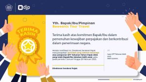 Baweanis Tour Travel PKP DJP Pulau Bawean