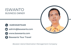 BAWEANIS TOUR TRAVEL TRIP ORGANISER BAWEAN ISWANTO BAWEAN TOUR GUIDE